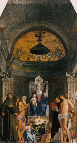 Pala de San Job, Bellini, c.1480